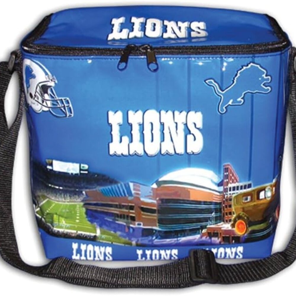 Detroit Lions Team Logo Cooler Bag